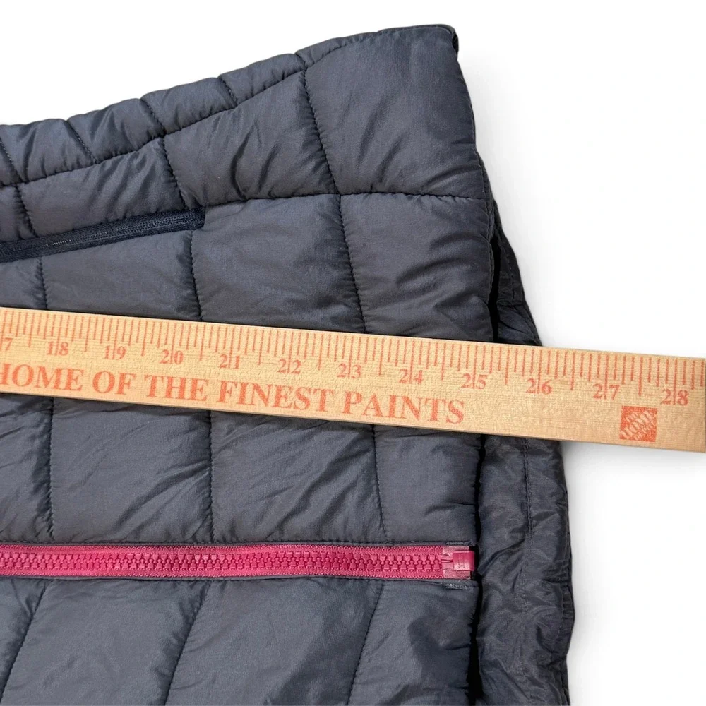 Patagonia Hyper Puff Jacket Womens Small Forge Gray Magenta Puffer 84405